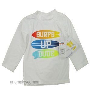 Rash Guard Top Long Sleeve Shirt Swim Wear